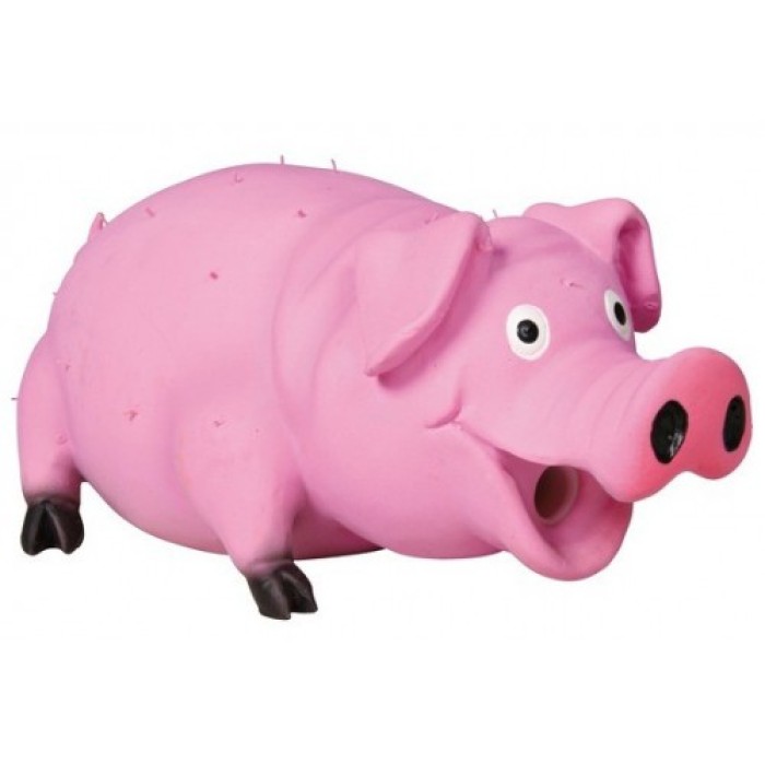 Игрушка для собак TRIXIE - Свинья со щетиной, 21 см